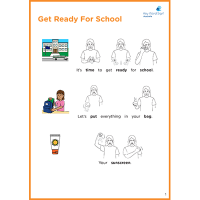 Get Ready For School Routine