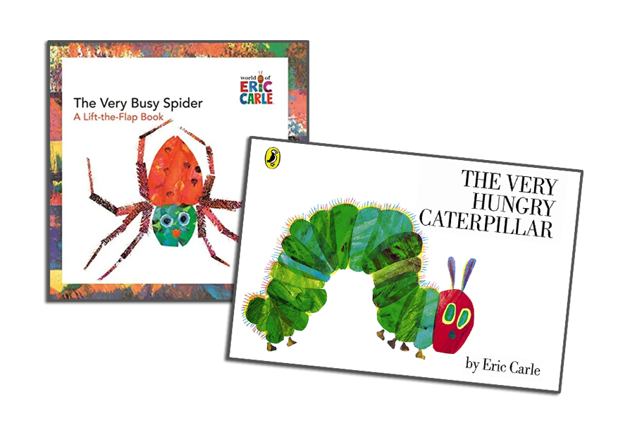 The Very Busy Spider Hungry Caterpillar Bundle