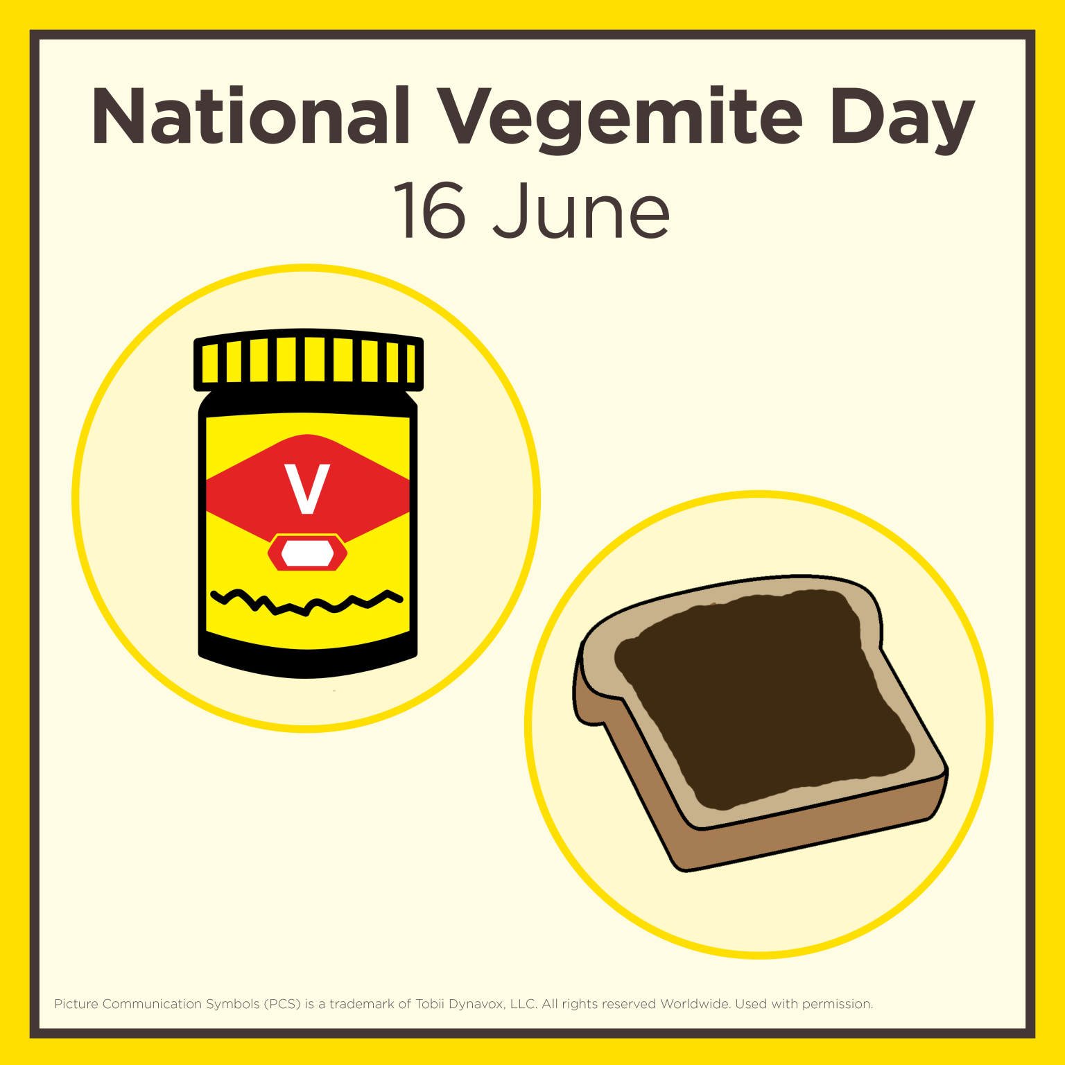 Resource Topic National Vegemite Day Key Word Sign Australia