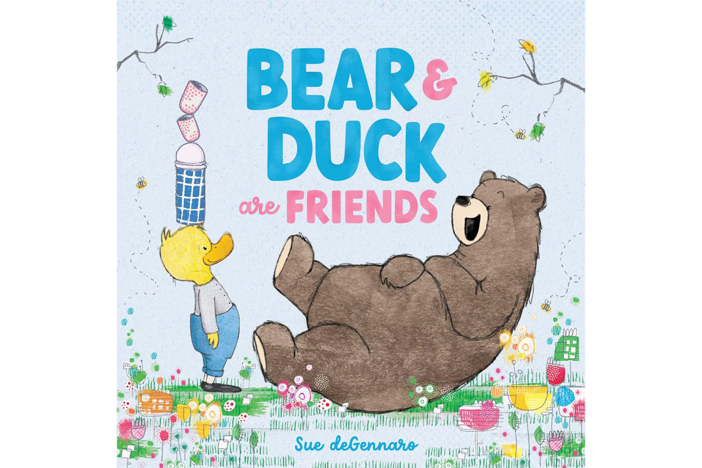 Book cover of Bear & Duck are friends